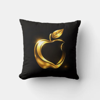 Aplle Throw Pillow