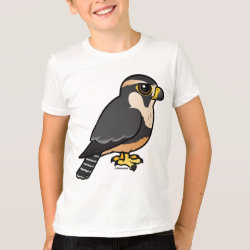 Aplomado Falcon Kids' American Apparel Fine Jersey T-Shirt