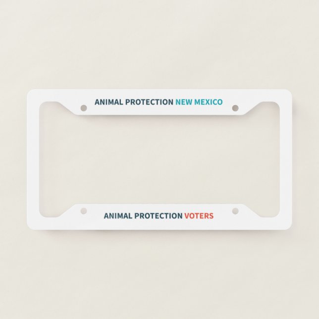 APNM and APV License Plate Frame (Front)