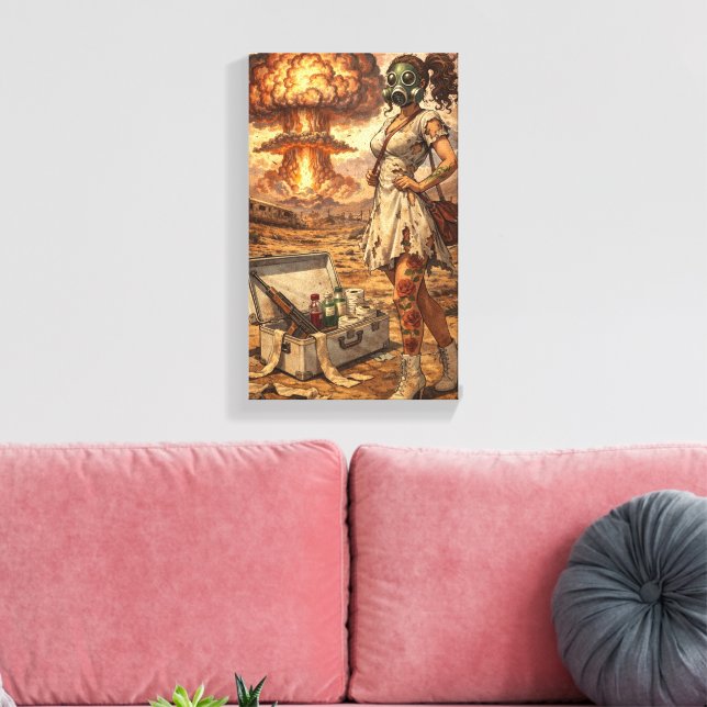 Apocalypse Canvas Print (Insitu(LivingRoom))