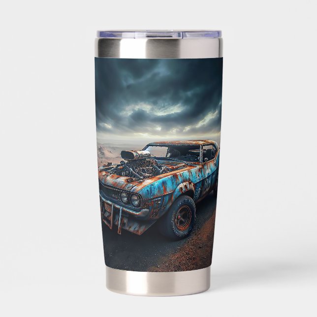 Apocalypse Classic Chevy Camaro  Insulated Tumbler (Front)