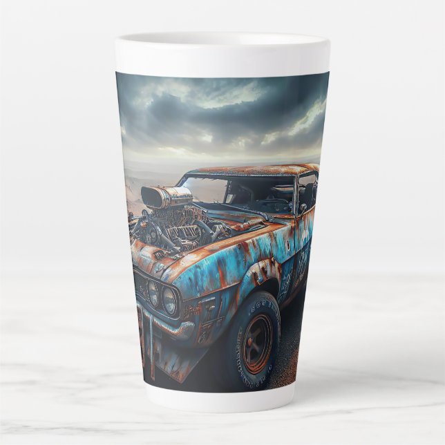 Apocalypse Classic Chevy Camaro  Latte Mug (Front)