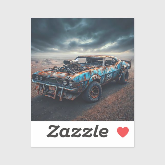 Apocalypse Classic Chevy Camaro  Sticker (Sheet)