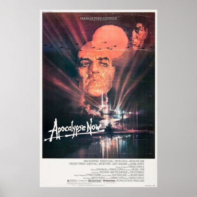 Apocalypse Now 1979 Movie Art Poster (Front)