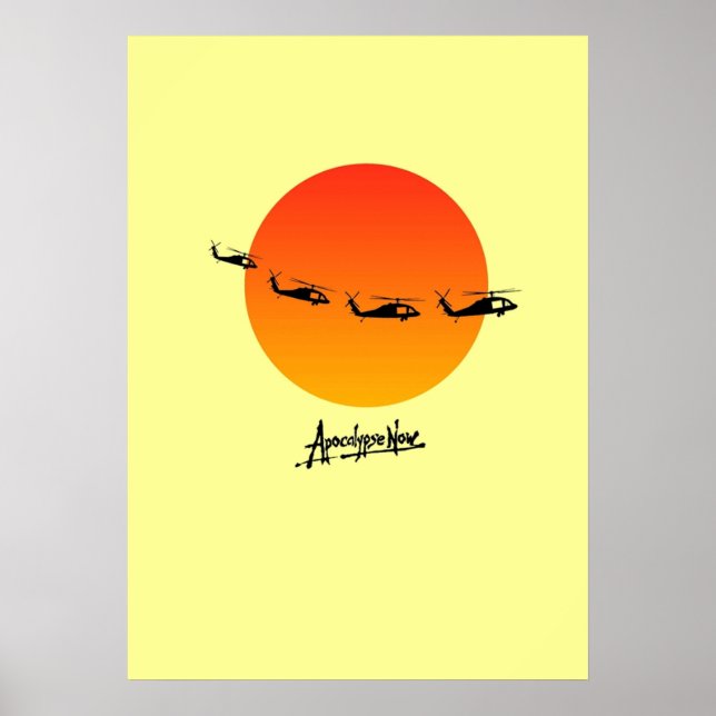 Apocalypse Now minimalist tshirt design Poster (Front)