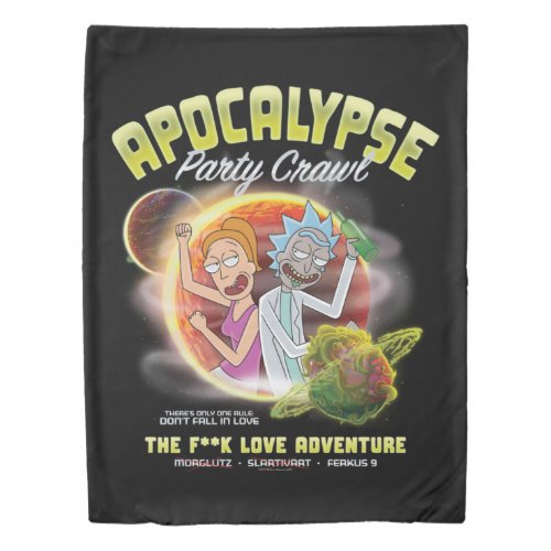 Apocalypse Party Crawl Duvet Cover