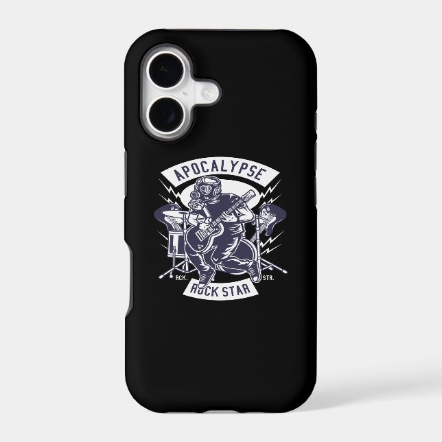 apocalypse rockstar iphone case (Back)