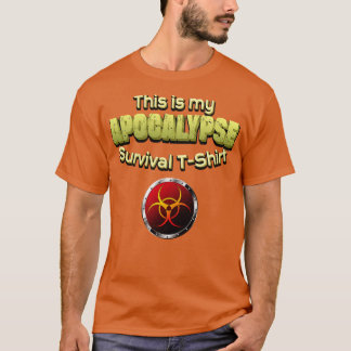 Apocalypse Survival Shirt Humor