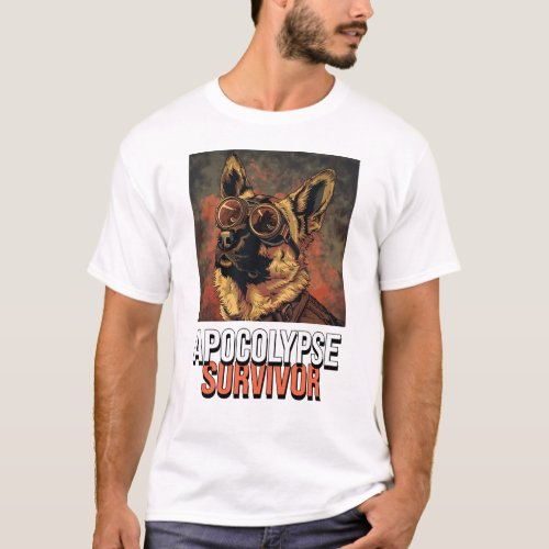 Apocalypse Survivor Dog T_Shirt