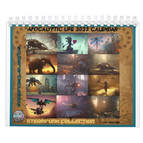 Apocalyptic Life Calendar _ Steampunk Collection