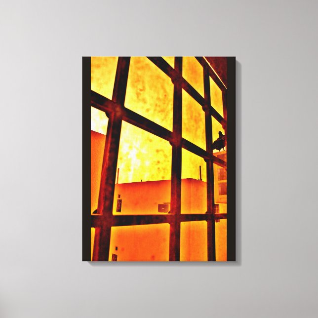 Apocalyptic View  Canvas Print (Front)