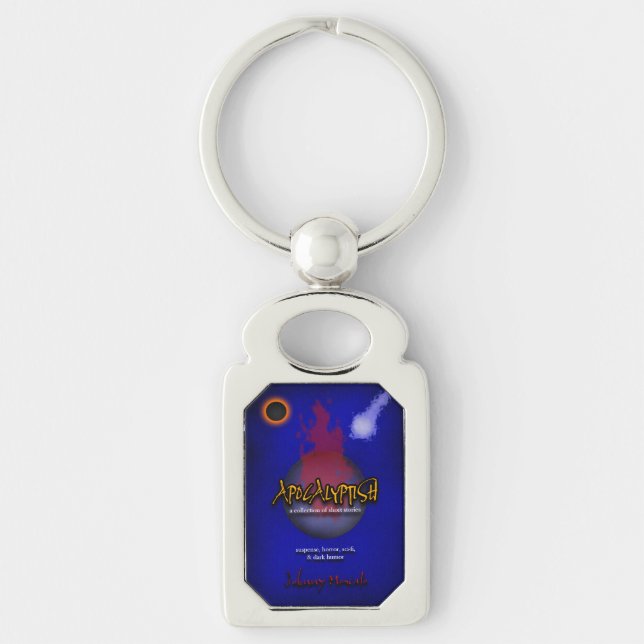 Apocalyptish Book Cover Keychain (Front)
