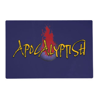 Apocalyptish Planet Design Placemat