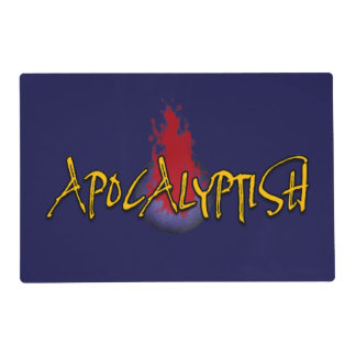 Apocalyptish Planet Design Placemat