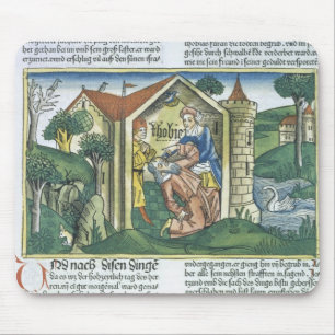 Apocrypha: Tobit is blinded by sparrow's droppings Mouse Pad