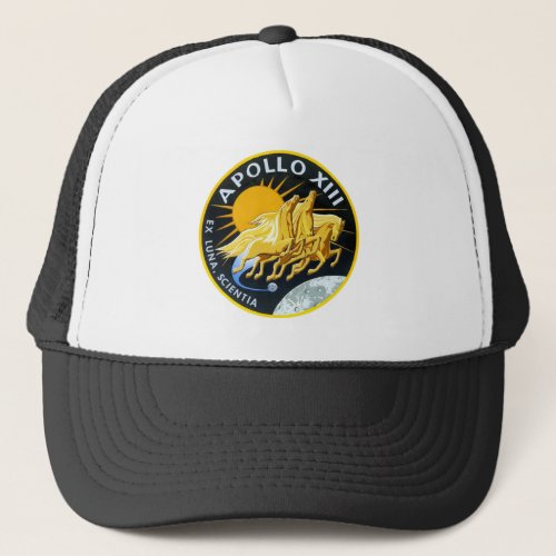 Apollo13 Crew Patch Trucker Hat