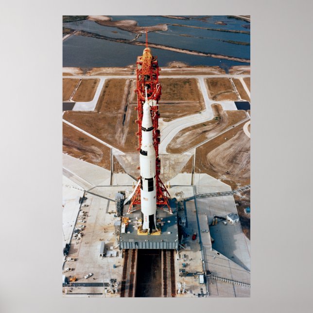 Apollo 10 on the Launch Pad Poster (Front)