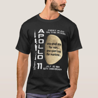 Apollo 11 50Th Anniversary Moon Landing July 20Th T-Shirt