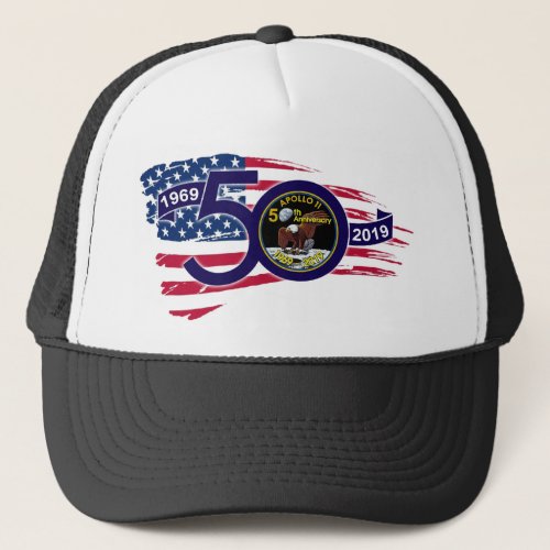 Apollo 11 50th Anniversary Trucker Hat