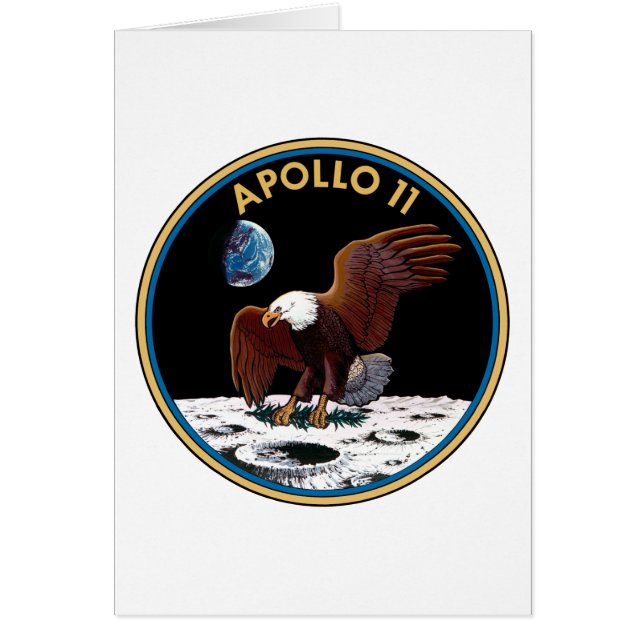 Apollo 11 insignia cards (Front)