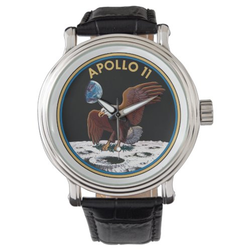 Apollo 11 insignia watch