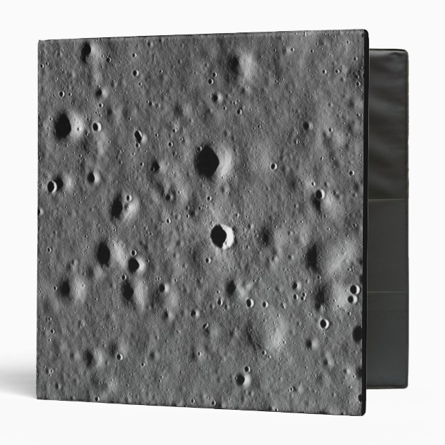 Apollo 11 landing site 3 ring binder (Front/Inside)