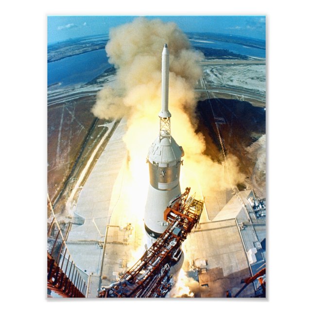Apollo 11 Launch Photo Print (Front)