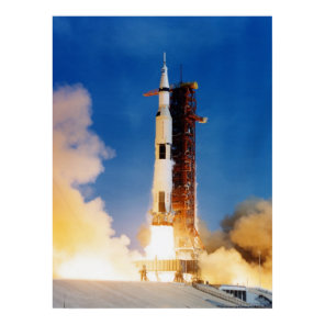 Apollo 11 Launch Poster