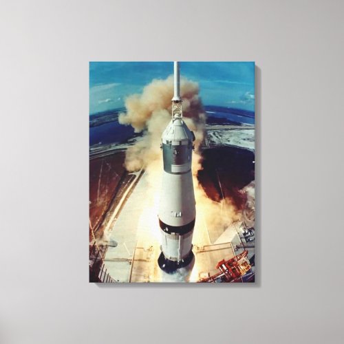 Apollo 11 Lift Off Canvas Print