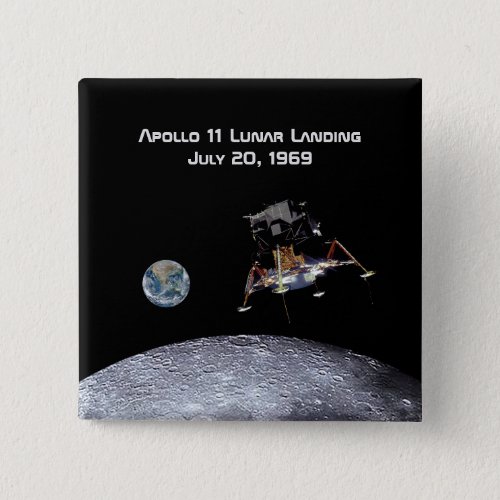 Apollo 11 Lunar Landing Button