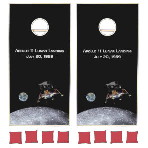 Apollo 11 Lunar Landing Cornhole Set