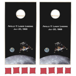 Apollo 11 Lunar Landing Cornhole Set