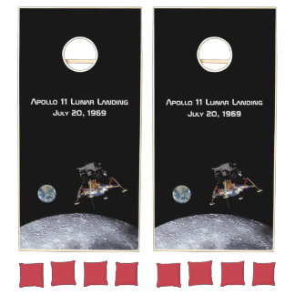 Apollo 11 Lunar Landing Cornhole Set