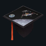 Apollo 11 Lunar Landing Graduation Cap Topper<br><div class="desc">On July 20, 1969, the Apollo 11 Eagle lander began it’s historic descent to the surface of the moon with the first astronauts from the planet Earth to visit another world. It was the culmination of President Kennedy’s commitment to win the space race of the sixties and a landmark event...</div>