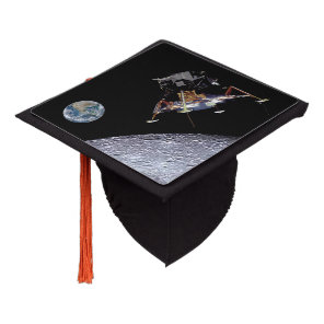 Apollo 11 Lunar Landing Graduation Cap Topper