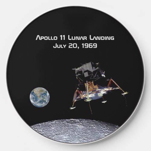 Apollo 11 Lunar Landing Wireless Charger