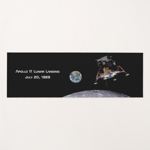 Apollo 11 Lunar Landing Yoga Mat