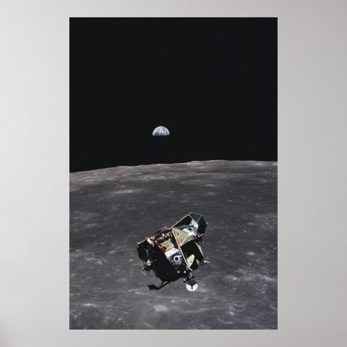 Apollo 11 Lunar Module Eagle Poster