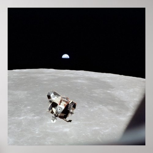 Apollo 11 Lunar Module Poster