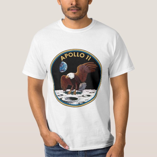 Apollo 11 Mission Patch T-Shirt (Front)