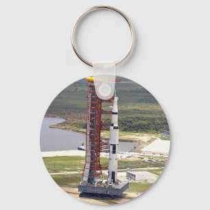 Apollo 11 Mission to the Moon Anniversary Keychain