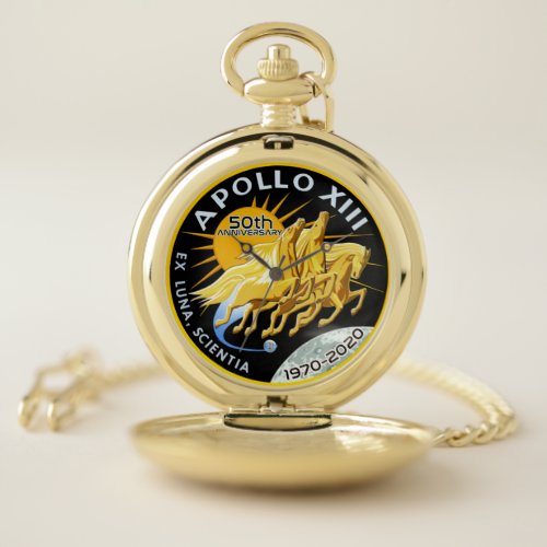 Apollo 13 50th Anniversary 1970 _ 2020 Pocket Watch