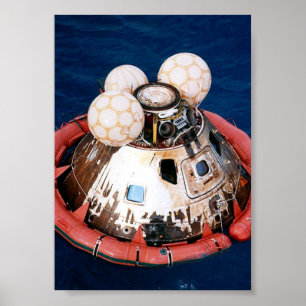Apollo 13 Command Module after Splashdown Poster