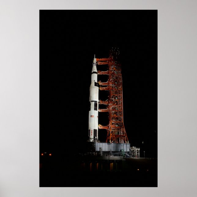 Apollo 13 on the Launch Pad Poster (Front)