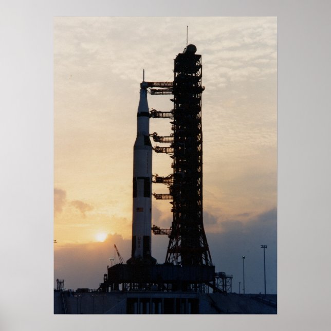 Apollo 13 on the Launch Pad Poster (Front)