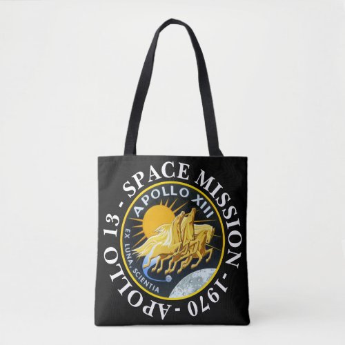 Apollo 13 Space Mission 1970 Insignia Tote Bag