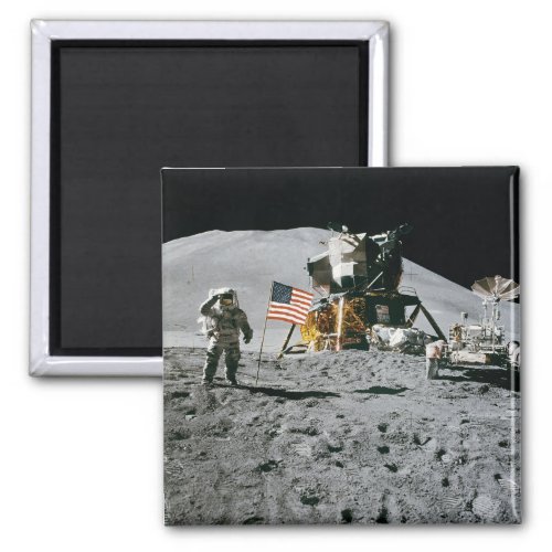 Apollo 15 Lunar Module Moon Landing Nasa 1971 Magnet
