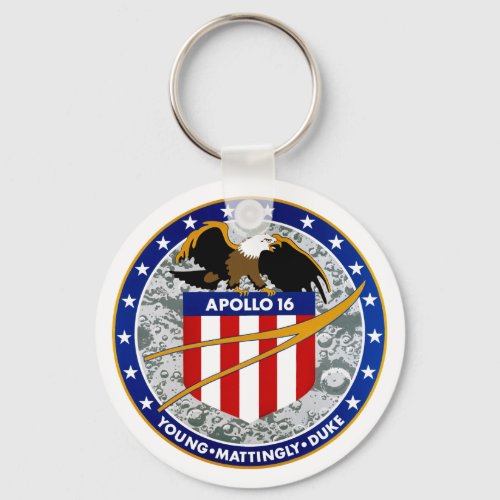 Apollo 16 keychain