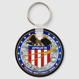 Apollo 16 keychain