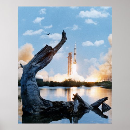 Apollo 16 Launch Poster